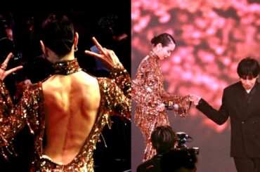 戸田恵梨香、背中大胆ドレスで魅了！生田斗真がエスコート