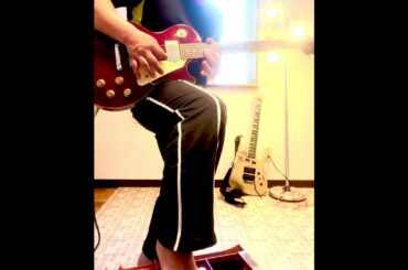 岸谷香 Unlock the girls Signsのアウトロの香さんのギターソロを弾いてみました（笑） #guitar #岸谷香 #ギター #ギターコピー