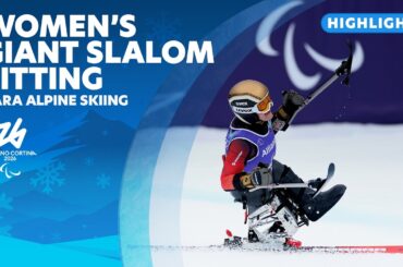 Para Alpine Skiing Women’s Giant Slalom Sitting Highlights ⛷️❄️ | 12 Mar | Milano Cortina 2026