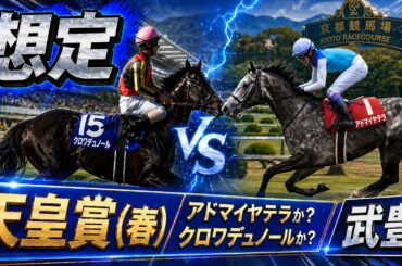 【武豊】天皇賞春 想定 アドマイヤテラか？クロワデュノールか？