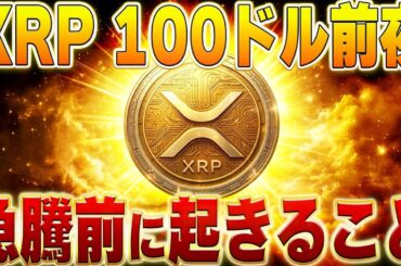 XRPは100ドルへ？リップルの裏で進むシナリオがヤバい【暗号資産　最新情報】