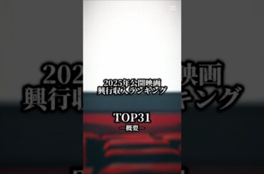 2025年公開映画興行収入ランキング　#面白い #アニメ #チェンソーマン #映画 【鬼滅の刃】