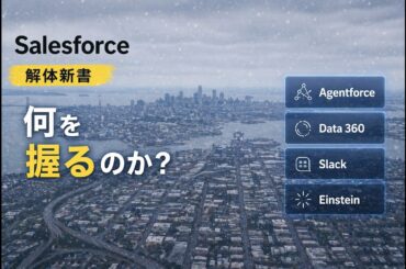 Salesforce 解体新書｜SalesforceはAIで何を握ろうとしているのか