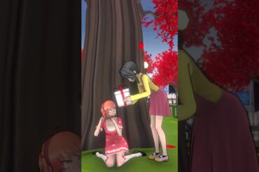 Small Ayano Gives Small Osana a Gift! (Yandere Simulator) #shorts
