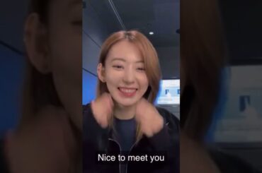 【LE SSERAFIM】カズハとの初対面でウキウキの宮脇咲良さん