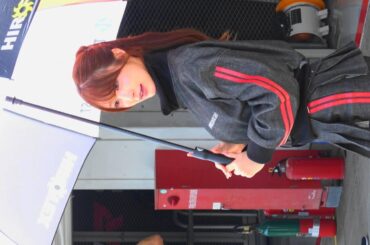 2026 スーパー耐久 Rd.2 SUZUKA 一之瀬優香 TECHNO FIRST テクノファーストレディ ピットウォーク レースクイーン 4K