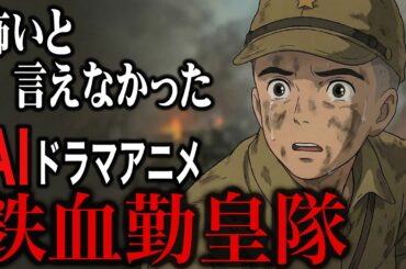 【鉄血勤皇隊】沖縄決戦 彼らは兵士ではなかった｜AIドラマアニメ