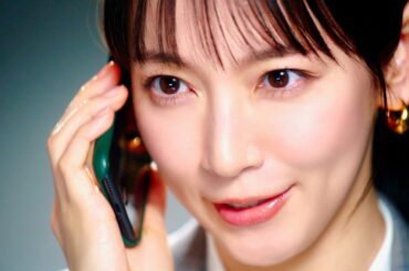 【吉岡里帆】「家ではヘニョヘニョです(笑)」スーツ姿とのギャップが凄すぎ／明治 チョコレート効果 CM＋インタビュー＋メイキング