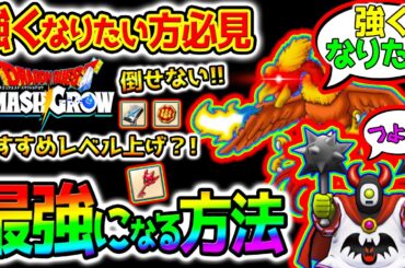 【ドラクエ】最強になる方法！スマグロ強くなりたい方必見！攻略解説／戦力上げ／メモリ／ひくいどり／あくましんかん【Dragon Quest SmashGrow DQドラゴンクエストスマッシュグロウ