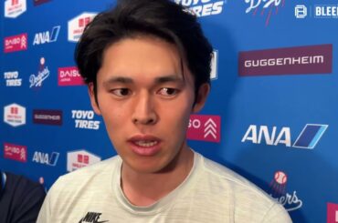 Dodgers News: 佐々木朗希 スプリット修正と手応えを語る 勝利の裏側 | ドジャース