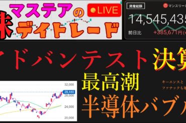 【第239回】マステアの株デイトレ配信 2026 04/27