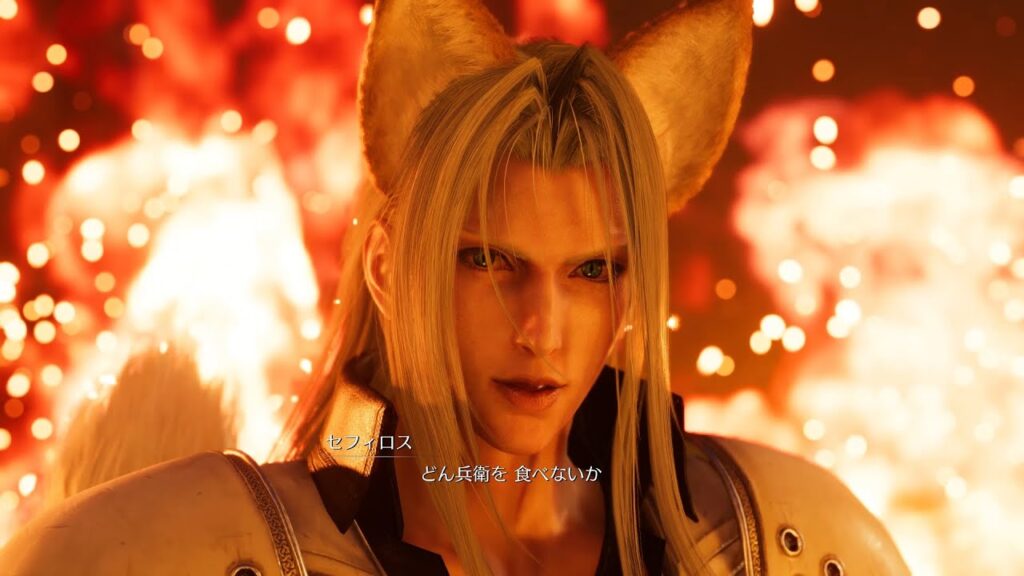 【動画】セフィロス、お酒のCMに起用される