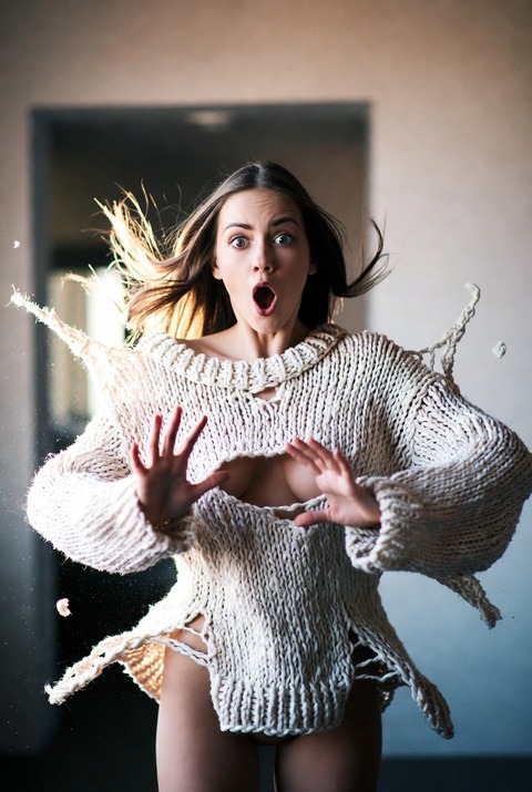 【画像あり】ニットお胸の破壊力ｗｗｗｗｗｗｗｗｗｗ