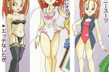 【悲報】ドラクエ6のバーバラさん、攻略本でエッチな衣装ばかり着せられてしまう （※画像あり）