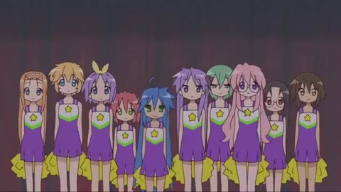 【画像】「らきすた」の女の子、今見るとエッチすぎるｗｗｗ