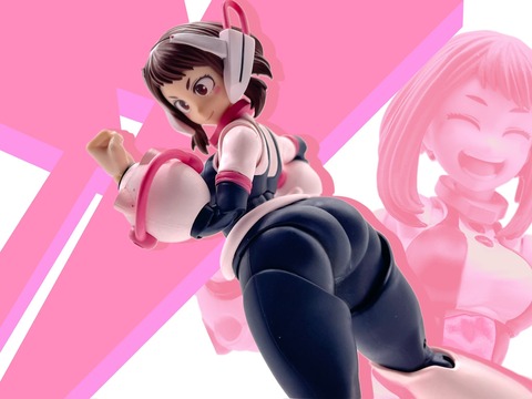 【画像】ヒロアカの可動アクションフィギュア、エロすぎて炎上ｗｗｗｗｗｗ