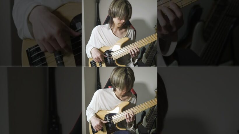 TOWA 〜永久に風に乗る〜（倉木麻衣） - TOWA 〜Towa ni kaze ni noru〜（Mai Kuraki）【All On Bass】 #shorts