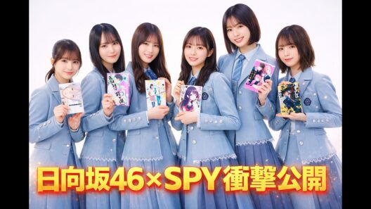 日向坂46が描きおろし解禁で騒然、SPYコラボが示す未来予想 #spyfamily