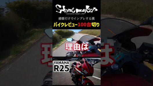 感情だけで試乗レビュー　YAMAHA R25