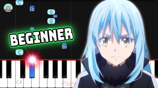 That Time I Got Reincarnated as a Slime Season 4 OP - "unrealistic" - BEGINNER Piano Tutorial  Sheet