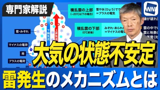 【専門解説】雷が発生する条件とは　なぜ雲の中で雷が発生する？