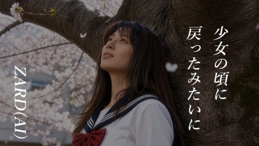 少女の頃に戻ったみたいに　【AI】