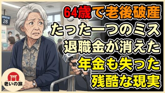 【シニアライフ】「もしも過去に戻れたら…」一生の後悔を抱え、逃げ場のない老後貧困へと突き落とされた64歳の結末【60代以上の方へ】
