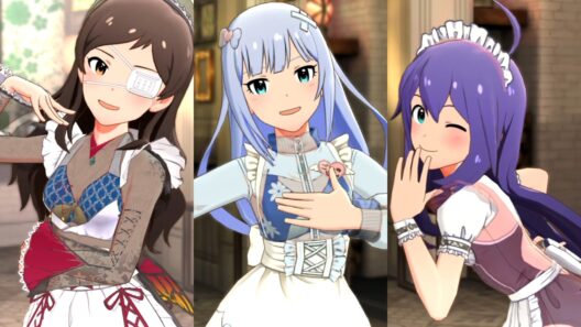 【透けM@ster】紬 志保 杏奈「Special Wonderful Smile」【ミリシタ/メイドの日】