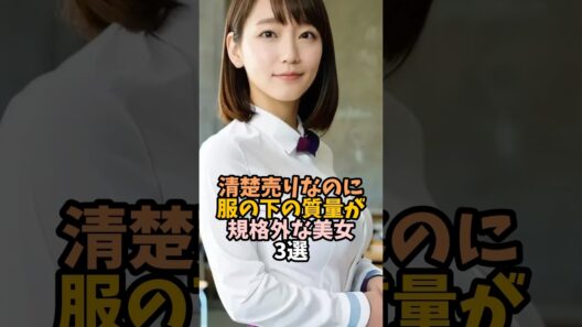 ギャップから目が離せない美人芸能人3選#shorts #芸能人 #雑学