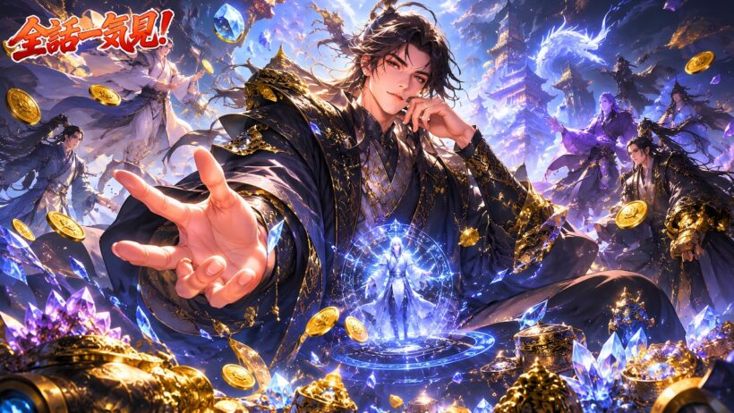 【洪荒ゲーム降臨】💰10億課金で修仙界を支配🔥最強成り上がり伝説！💥#アニメ #anime #アフレコ #ガンダム #異能