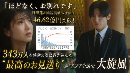 目黒蓮＆浜辺美波『ほどなく、お別れです』驚異の46.62億円！343万人が涙した“最高の見送り”がアジアを席巻する理由- 九龍氷