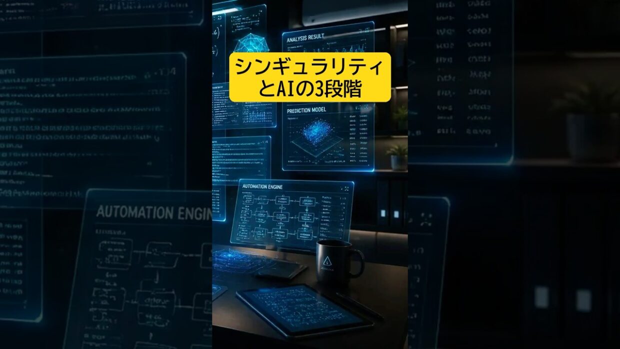 今のAI・エージェント型AI・AGI・シンギュラリティの違いとは【AI進化①】