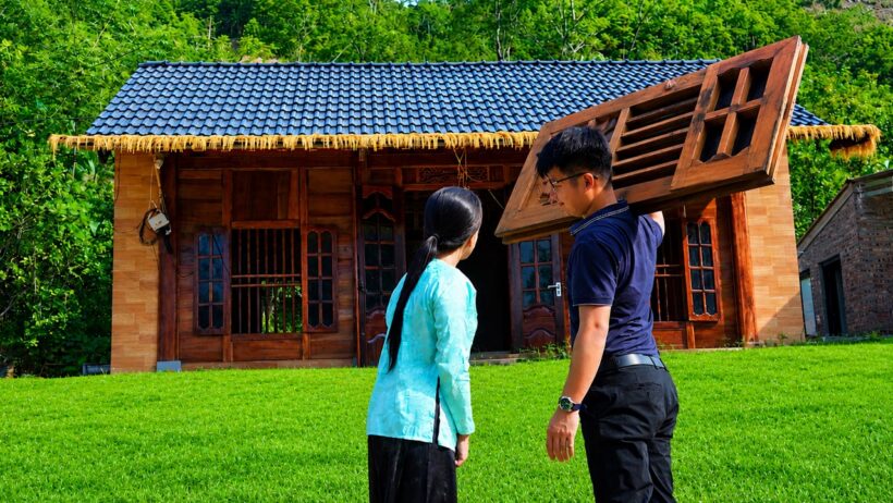 Ly Sung Thuong's Overwhelming Joy as the Final Door to Her Dream Home is Completed