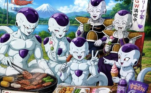 【画像】フリーザ「皆さん、GWは楽しめましたか？」