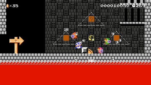 隠しゴール？【マリオメーカー2 みんなでバトル】