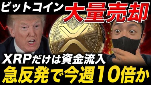 【XRP速報】大口投資家がリップル爆買いで急反発！XLMが示す10倍サインと今週の分岐点とは？【仮想通貨 最新情報】