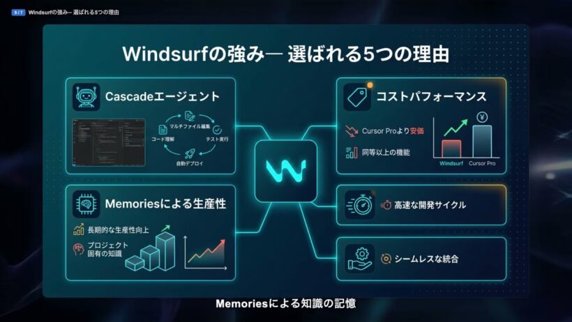 【Windsurf】完全解説 — エージェント型AIで最先端のコーディング体験を提供
