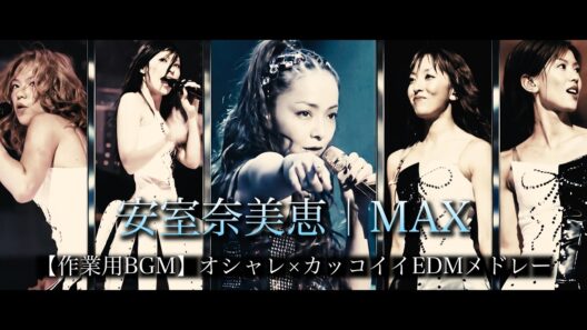 【作業用BGM】オシャレ×カッコイイEDMメドレー30分｜安室奈美恵＆MAX