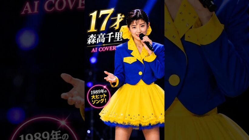 17才 #森高千里 #昭和歌謡 #music #fyp #ai singer