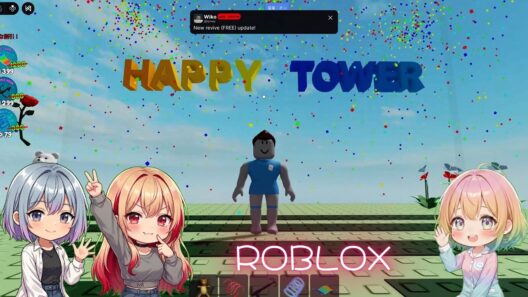 ハッピータワー雑談「happy tower」【ROBLOX】#roblox  #ロブロックス  #voicevox  #brainrot