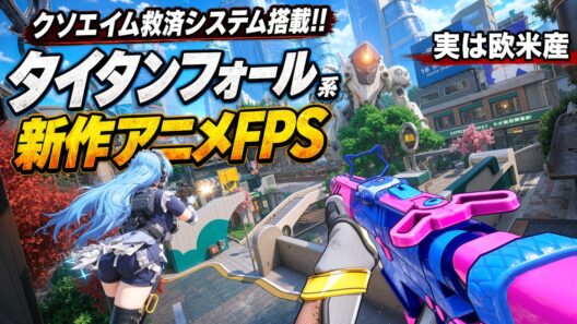【合法チート】 ガチ勢発狂クソエイム救済システム搭載！新作アニメ系タイタンフォールFPSがヤバいｗｗ｜WTF - Waifu Tactical Force【ゆっくり実況】