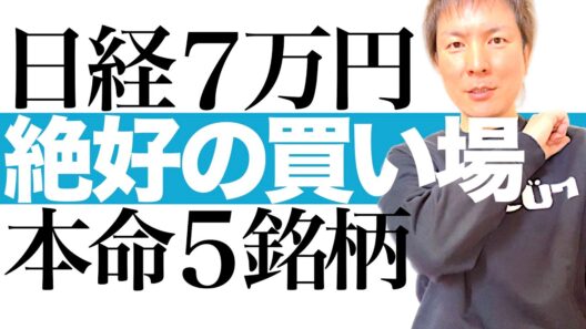 【最後の買い場】利上げショックは絶好の投資チャンス！日経平均株価の上昇はまだ続く｜AI日本株大相場で大化けする本命5銘柄＆株価チャートで最適な売買タイミングを図解