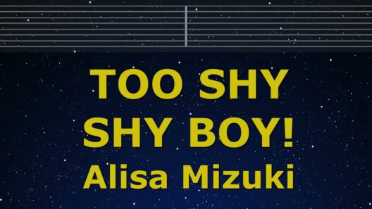 Karaoke♬ TOO SHY SHY BOY! - Arisa Mizuki 【No Guide Melody】 Instrumental, Lyric Romanized