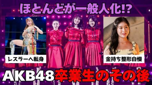 【有益2ch】こんなに明暗分かれる! AKB48グループ卒業生のその後【ガルちゃん】