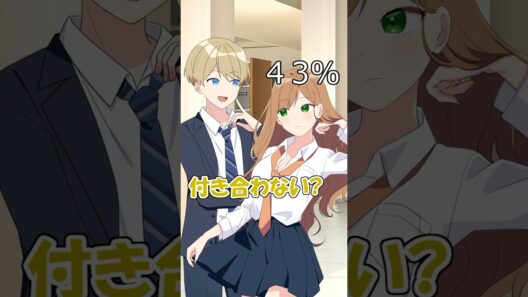 告白成功率が数字で見えたらこうなる！！ #遠井さん #アニメ #コントチャンネル #コント