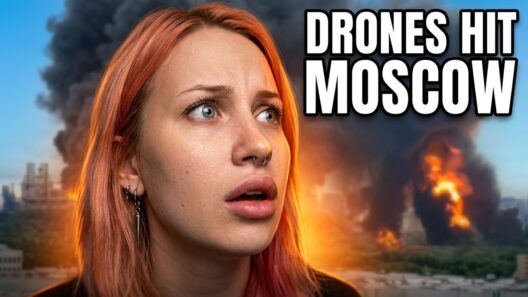 Moscow Residents React to Ukrainian Drones Over Moscow | Local Footage