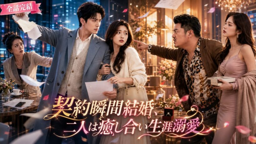 【中国ドラマ】契約瞬間結婚、二人は癒し合い生涯溺愛 #中国ドラマ 日本語字幕 無料全話「AIドラマ」