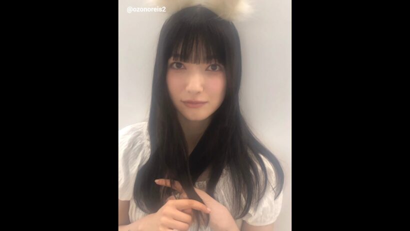 大園玲 うさぎのれいちゃんからリアミお礼のオフショット♪Instagram 櫻坂46