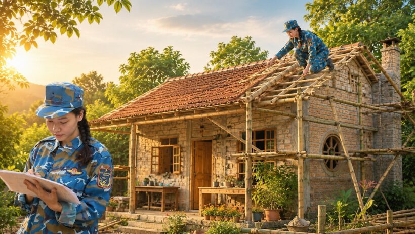 After Years Away, a Military Medic Builds Her Dream Home and a Beautiful New Life.