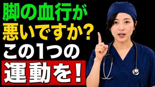 外科医が明かす：60歳以降の脚の血行不良には、この1つの運動をしてください